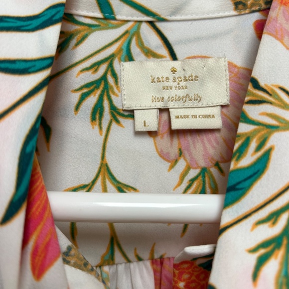 Kate Spade Floral Blouse - Picture 4 of 7